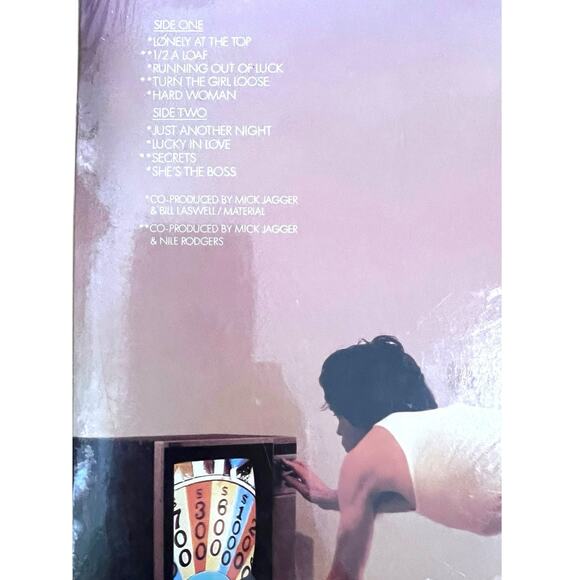 1985 NEW! Mick Jagger "She's The Boss" Vinyl LP Record FACTORY SEALED - Picture 3 of 5